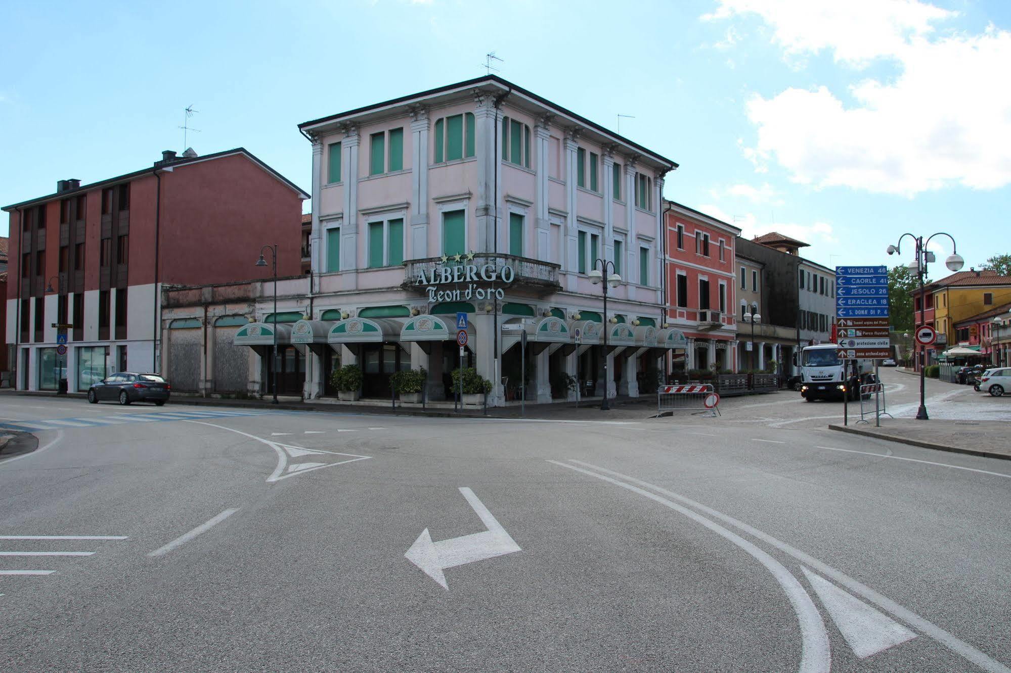 Albergo Ristorante Leon D'Oro Noventa di Piave Buitenkant foto